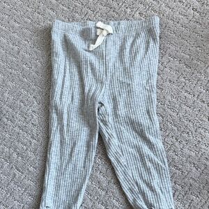 Carter's Gray Ribbed Kids Casual Bottoms